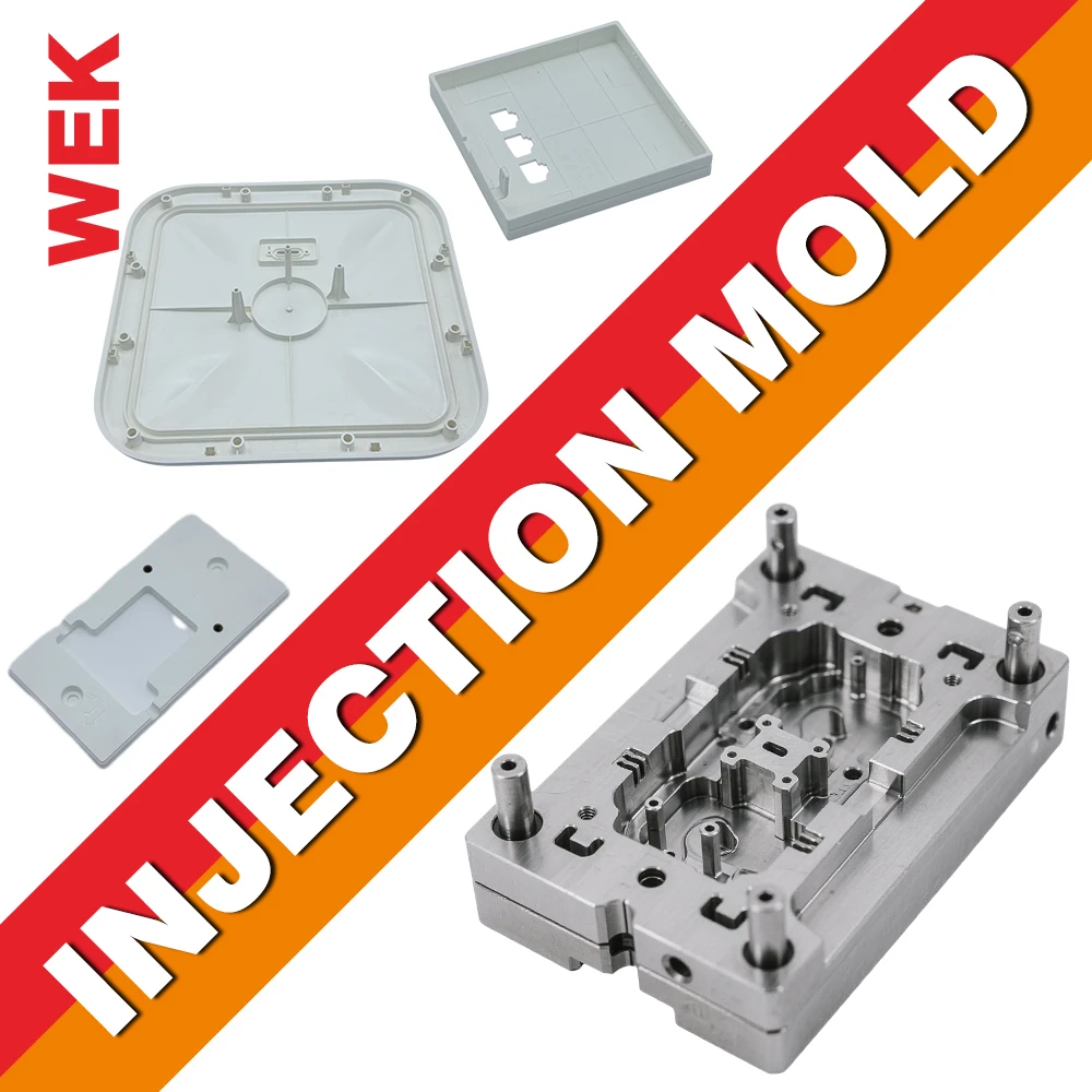 WEK Expanded Polypropylene (EPP) Foam Plastic Parts for Cushioning Injection Molding Custom Mold Options