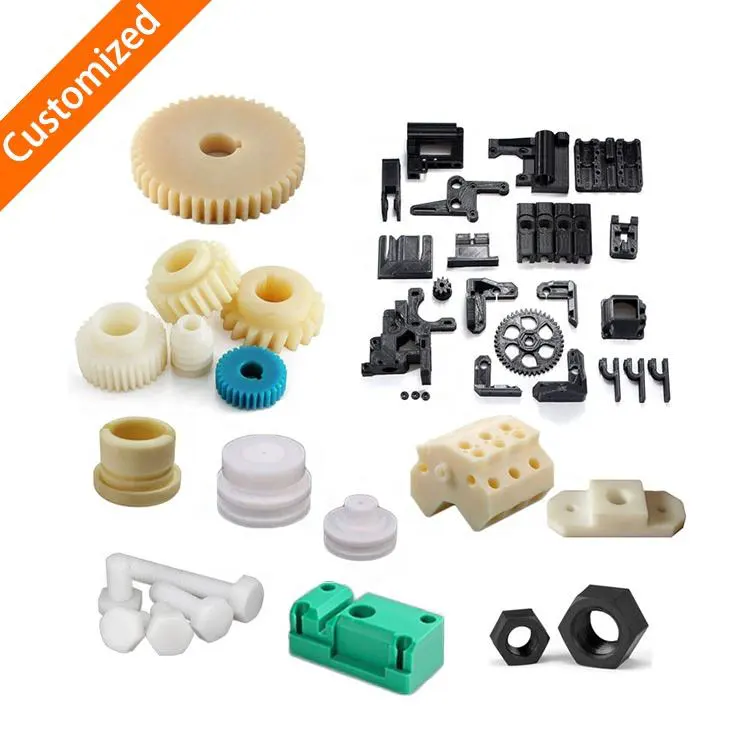 OEM Custom Precision ABS Plastic Injection Molding Industrial Parts with Cutting Service