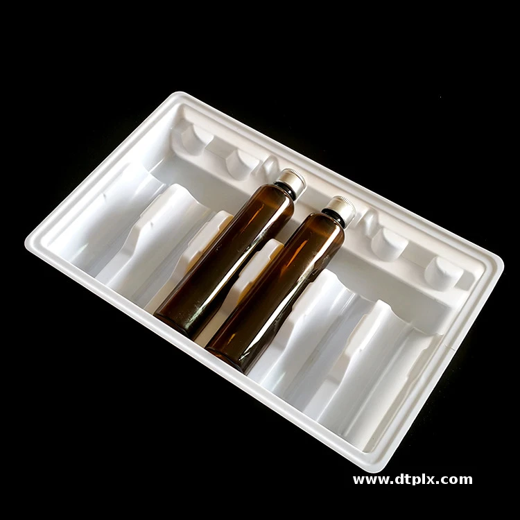 Low Mold Fee Customized Blister Plastic Vial Tray Blister for Vial Blister Pack