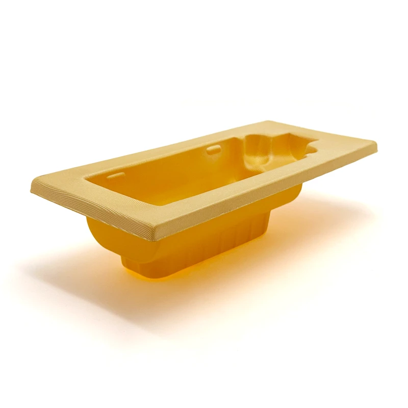 Custom Design Velvet Vacuum Forming Plastic Boxes Custom Design Blister Tray for Wine Bottle Toy Display Presentation Packaging