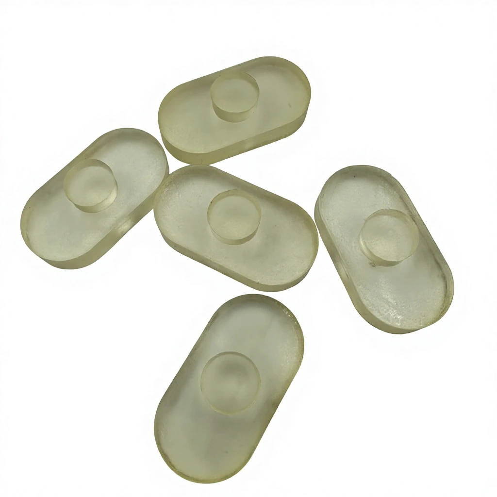 Taixin Customizable Polyurethane (PU) Shaped Parts Wear Resistant Buffer Blocks Injection Molding & Cutting Services Hebei China
