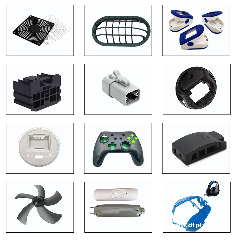 Custom Household PVC Plastic Injection Molding ISO 9001 Certified Quality Processing Service Including Cutting CNC Machining