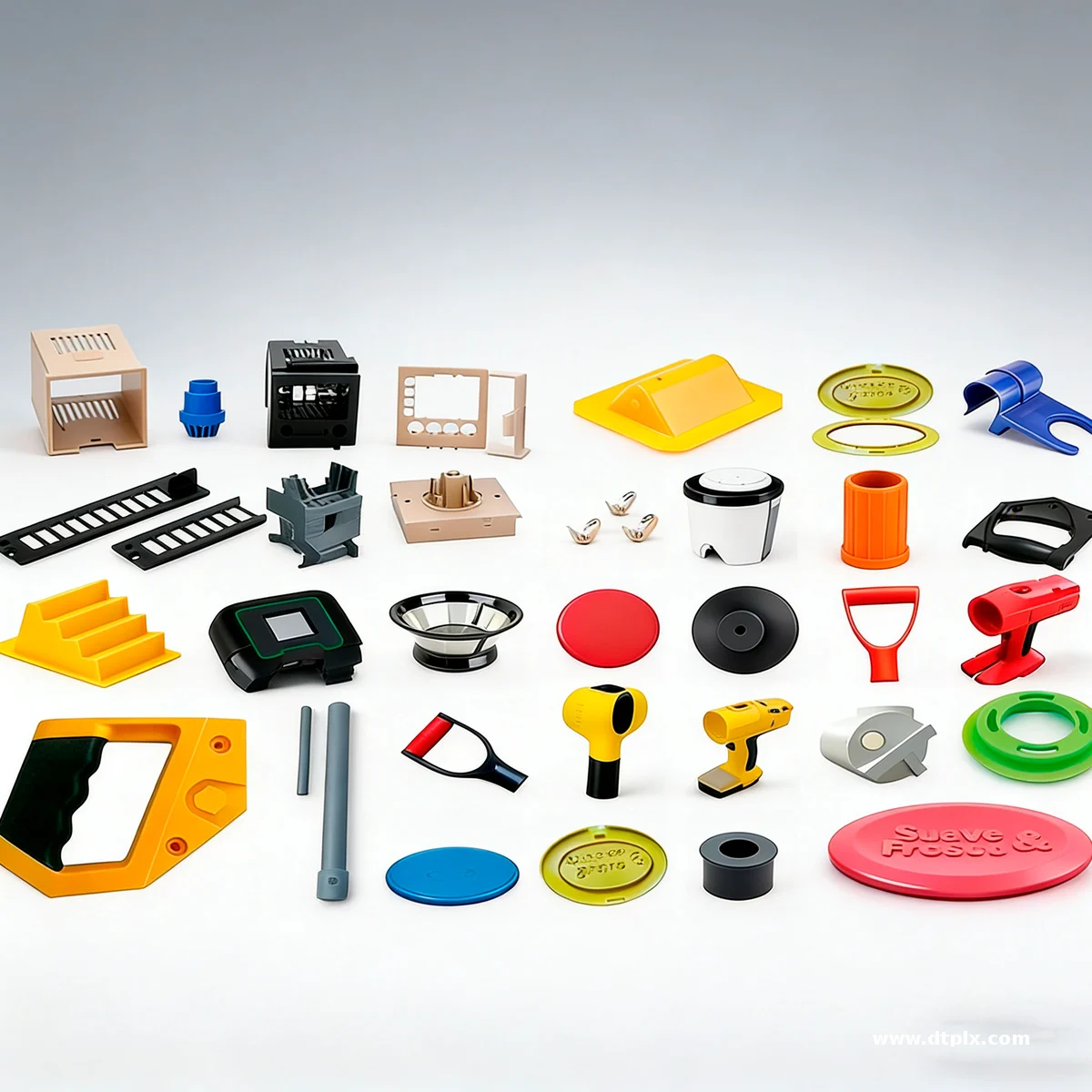 OEM China Supplier ABS PA PC PMMA Custom Design Parts Plastic Injection Molding Machine Parts Vacuum Forming Blister for Toys