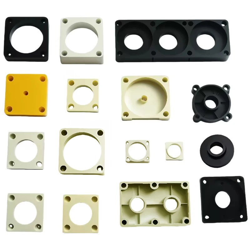 Custom Precision Rapid Prototype For CNC Machining PEEK ABS POM Nylon PC Milling Turning Drilling Wire EDM Parts Plastic 1