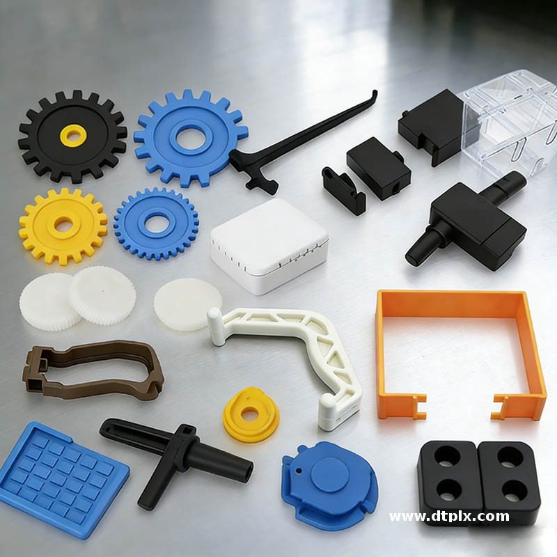 Plastic Injection Molding Parts PA PA66 TPE TPU POM PVC PS PET LDPE PPS TPV Injection Mold Injection Mold Custom
