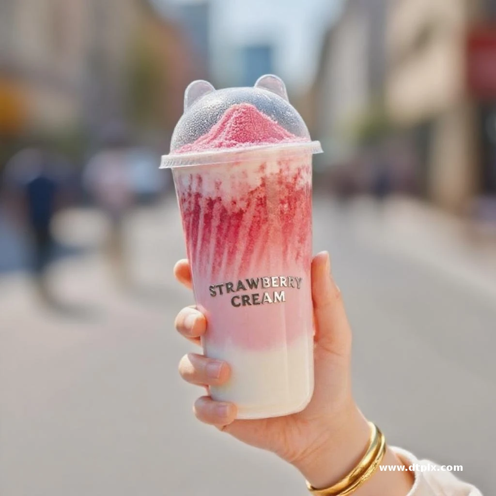 Customized Round Bottom Plastic Cup Disposable 12oz 16oz 500ml 700ml Clear PP U Shape Bubble Milk Tea Blister Cold Drinks PP Cup