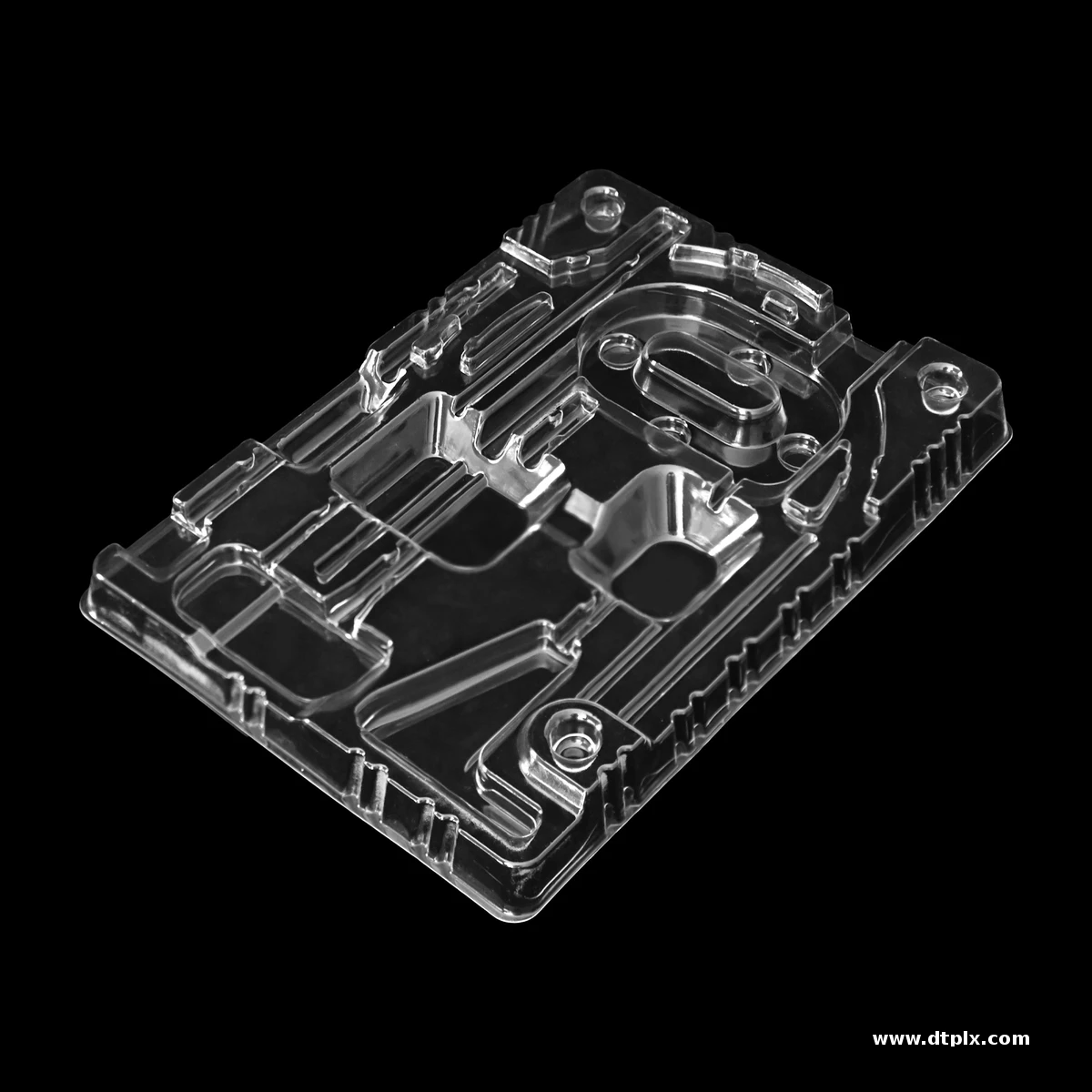 Marco Custom Disposable Transparent PVC Plastic Blister Tray Pulp Moulding Precision-Molded Packaging for Electronic
