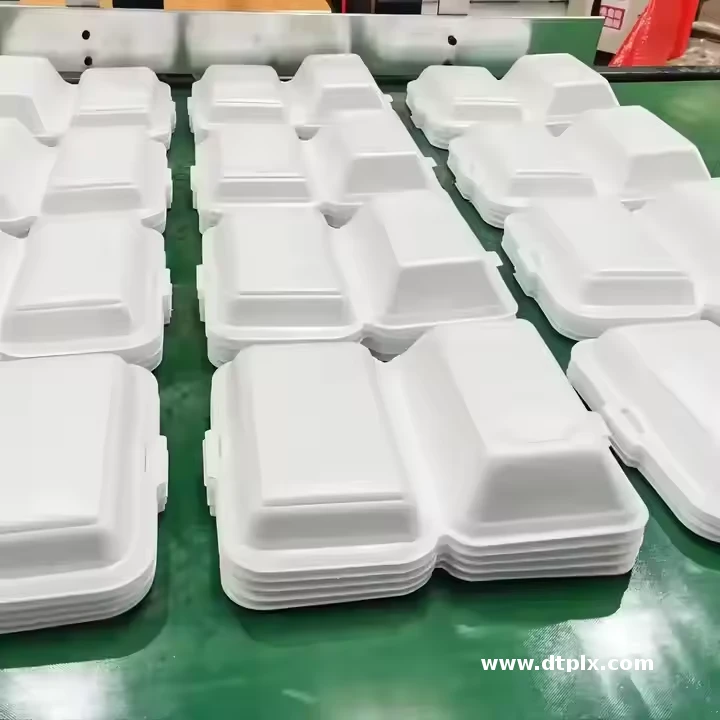 Automatic Disposable PS Foam Plastic Food Container Box Making Machine Production Line with PLC and Motor