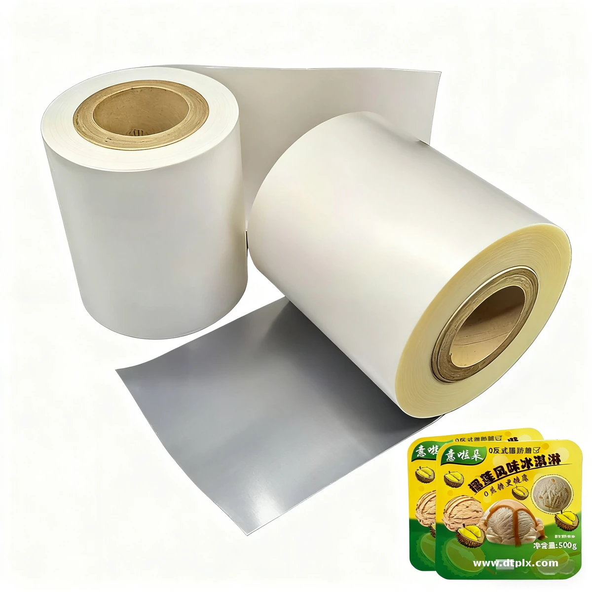 No Blistering PP Waterproof Durable In-Mold Label Film with Custom Logo and Lid for Bottle Wrapping