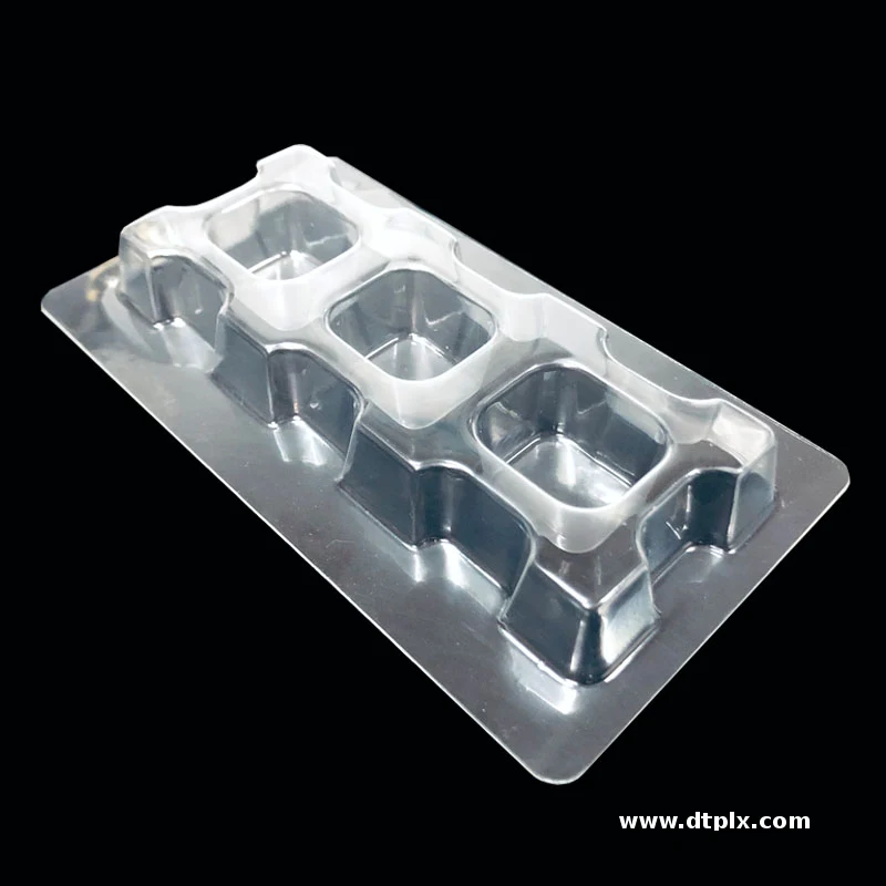 MINXING Disposable Custom PET Plastic Blister Container Packaging with Logo Printing for Branding Electronic Components
