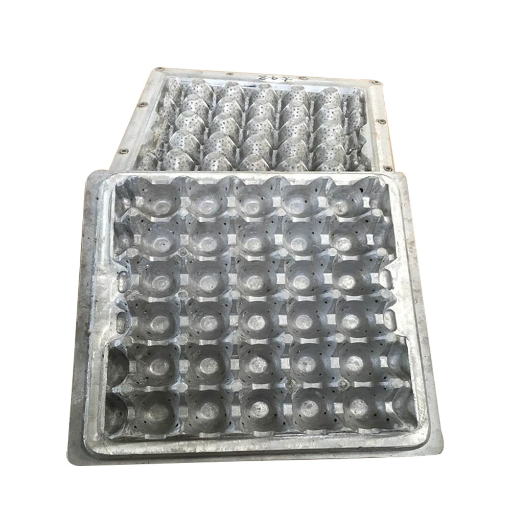 Manual Europe Paper Pulp Egg Tray Making Molding Forming Machine with Thermoforming Egg Tray Mould