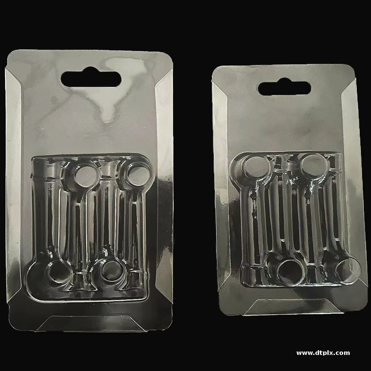 Custom Biodegradable PLA PET PP PVC Blister Clamshells Tray Disposable Plant Packaging with Printed Paper Insert for Electronics