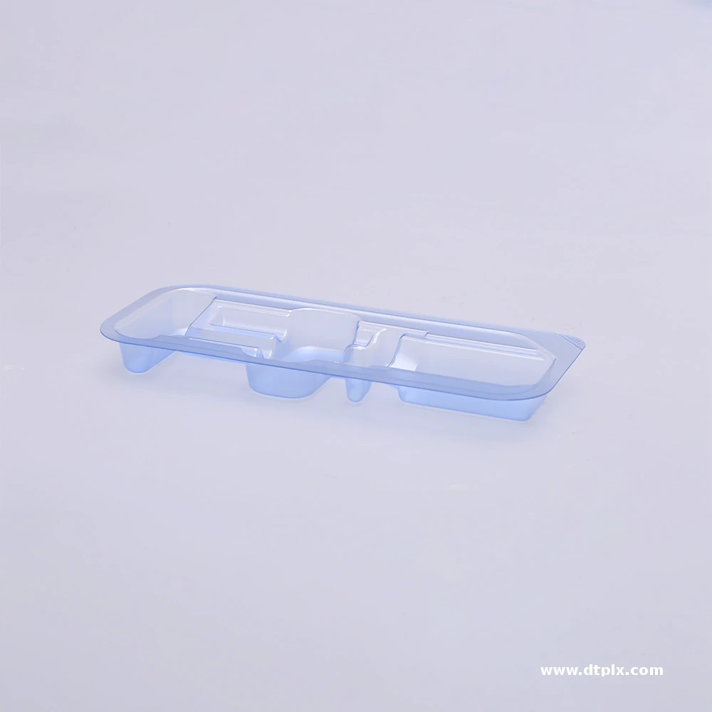 Efficient Sterile Medical Grade Plastic Blister Packaging Vacuum Forming Custom Medical Packaging for Dermal Filler