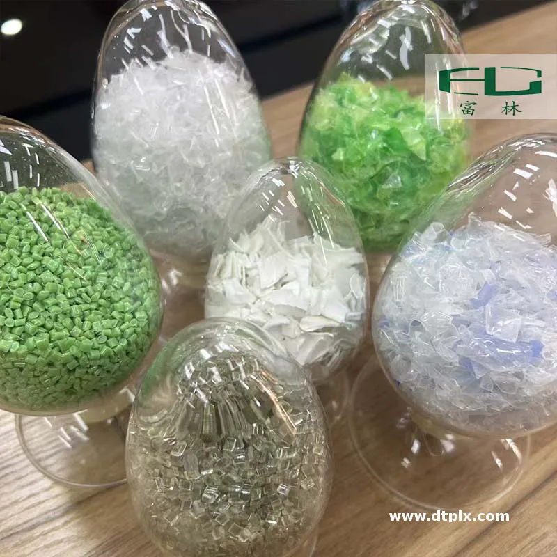 Competitive Price R-PET Pellets for Bottle Molding Fiber Grade Recycled PET Granules with REACH and GRS Certified Plastic Raw