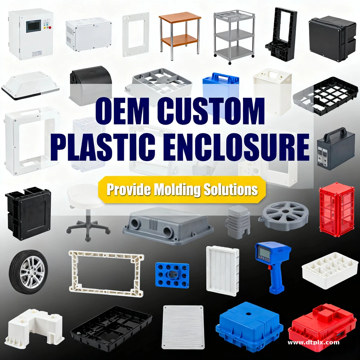 Moulage Usine Plastique Custom Mould Injection Pieces Mold Dinjection Plastique Moldes Injection Plastico Produits Plastiques