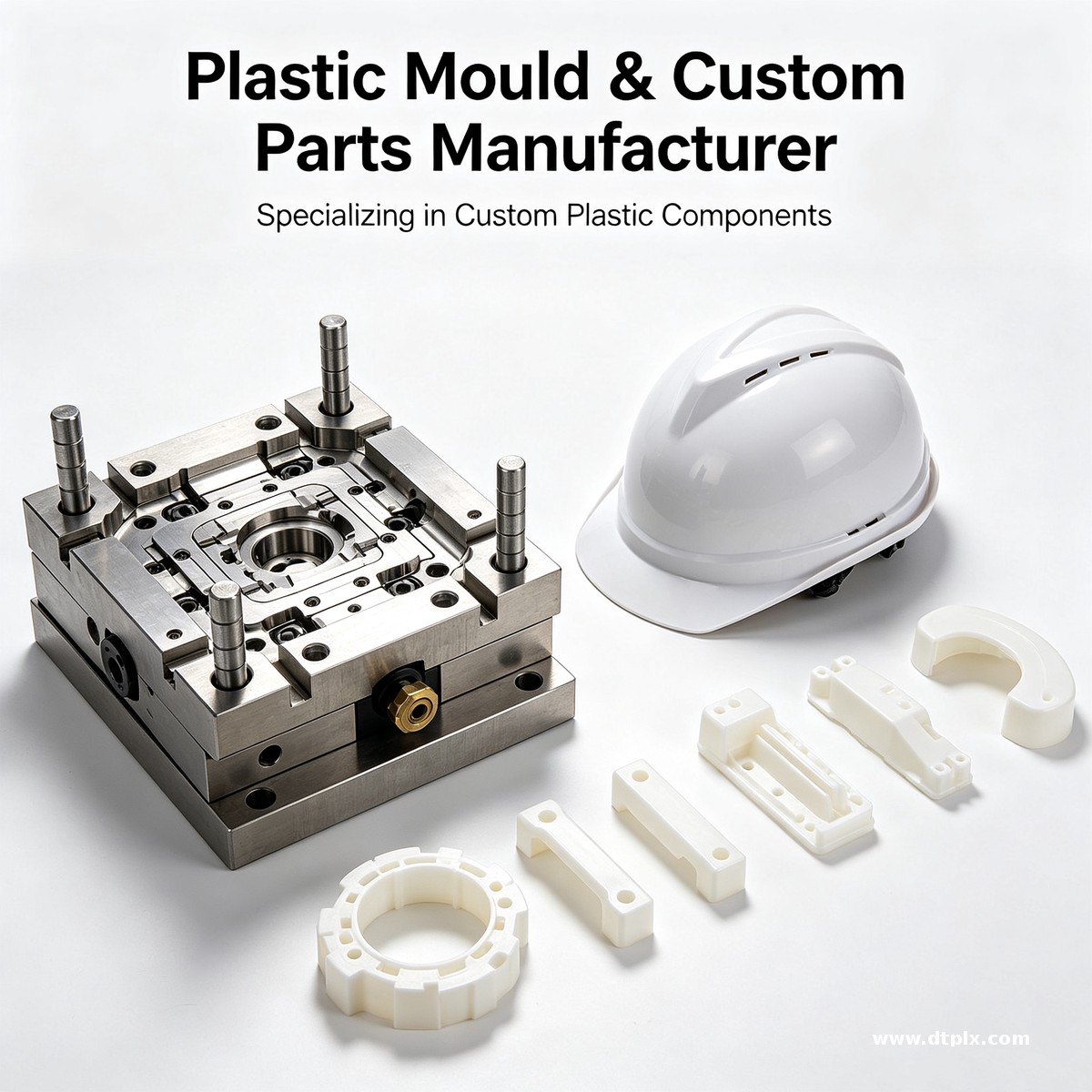 Custom Plastic Injection Moulding Solution with Material Selection and Process Optimization