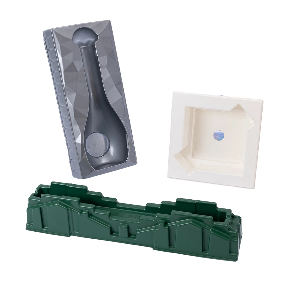 Customizable PET PP PS PVC Thermoforming Blister Tray Factory-Supplied Plastic Boxes for Consumer Electronics Packaging