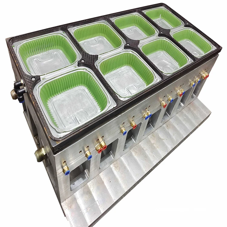 High-precision Aluminum Vacuum Forming Molds Food Packaging PVC Blister Packaging Vacuum Thermoforming Plastic Molds OEM Service
