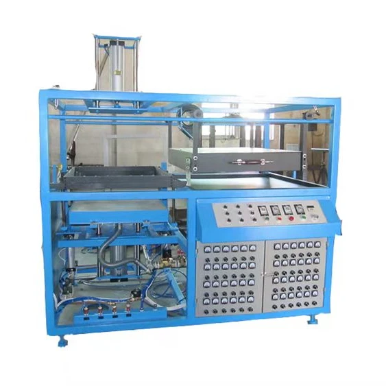 Manufacture Customized Automatic Blister Plastic Vacuum Forming Thermoforming and Slice Cutting Machine for Making Blister