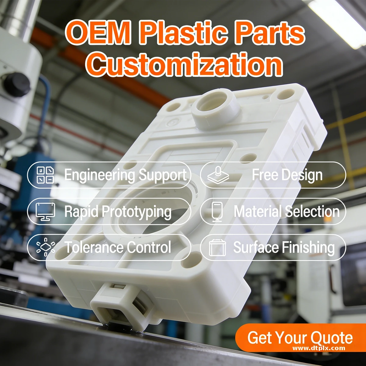 TPU TPE Production Oem Injection Moulding Prototype Manufacturing Plastic Parts Custom Abs Injection Molding Consumer Products