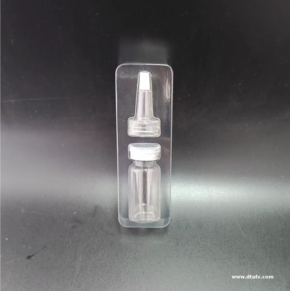 Waterproof Recyclable clear PET Plastic Blister Tray Custom 2ml Vials Blister Tray Free Sample