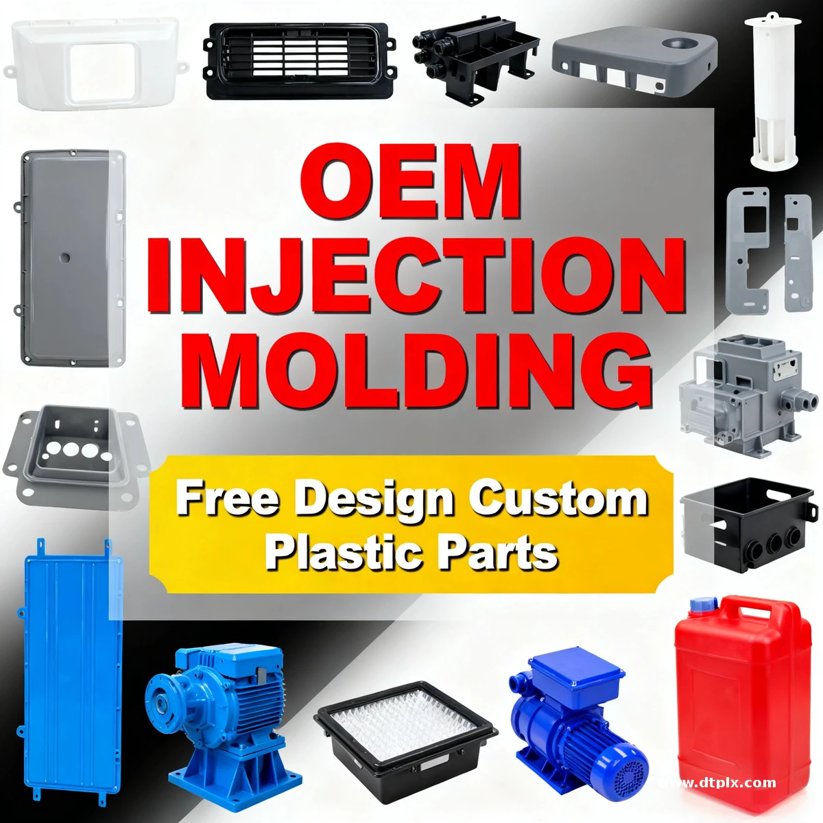 Injection Moulding Plastic Parts Kunststoff Spritzguss Injection Pvc Ps Pe Pa Hdpe Ldpe Acryl Pet Ptfe Uhmwpe Plastic Products