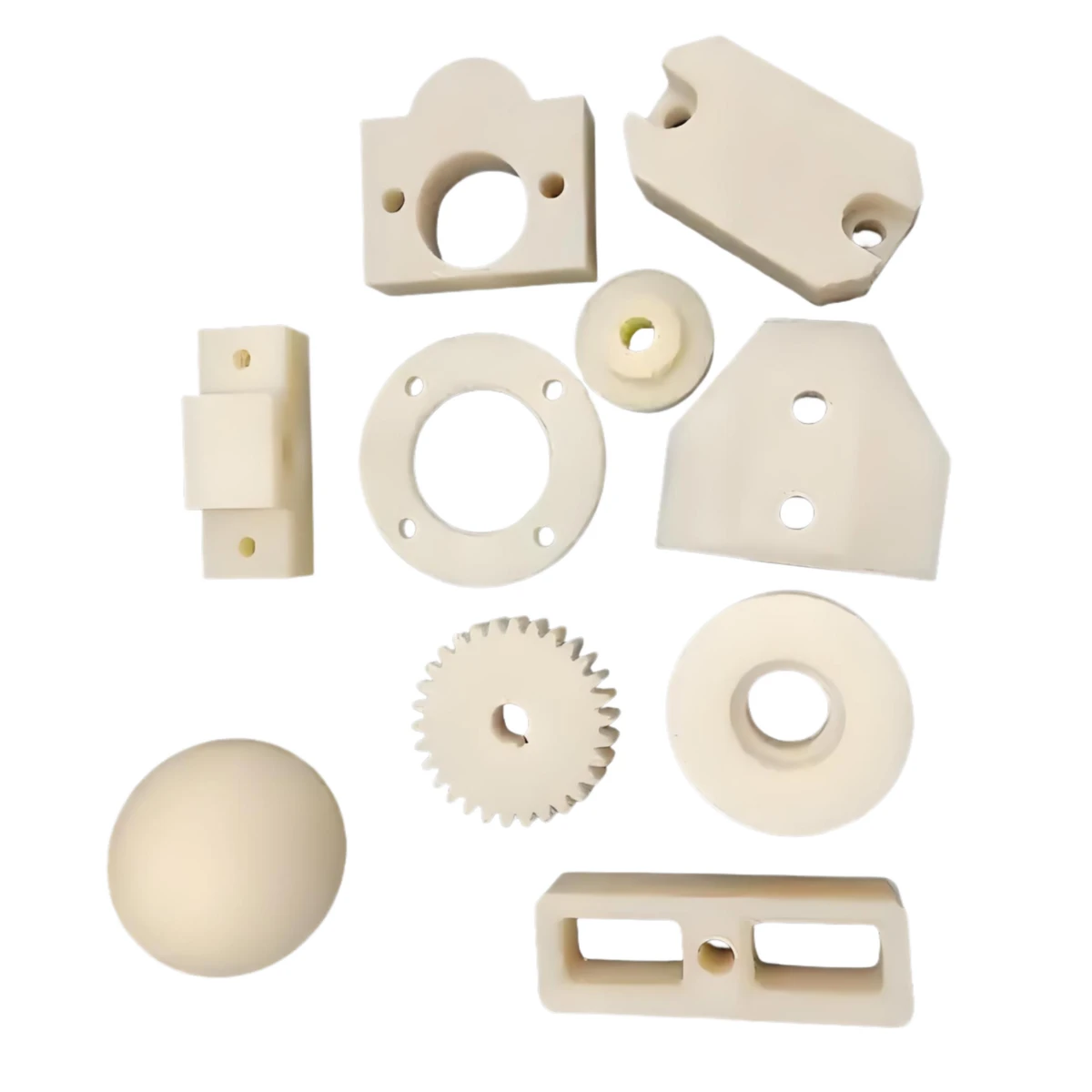 Custom Industrial Plastic Structural Components Injection Molding Fabrication ABS Nylon PC POM Multi Shape Precise Parts OEM