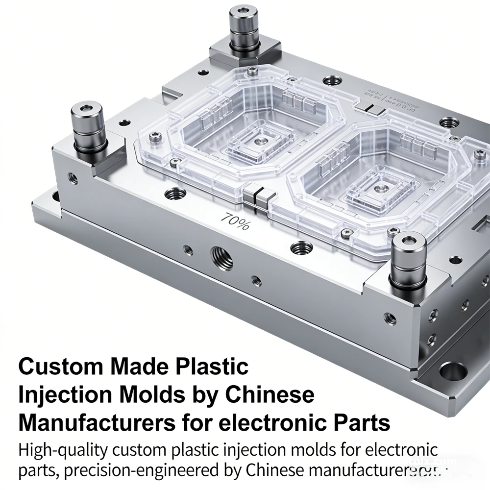 Custom Made Plastic Injection Molds by Chinese Manufacturers for Electronic Parts