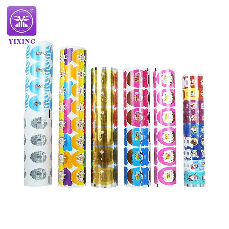 Customized Printing High Quality Candy Toy Chocolate Egg Pvc Pet Pp Ps Blister Roll Film for Surprise Eggs Packaging