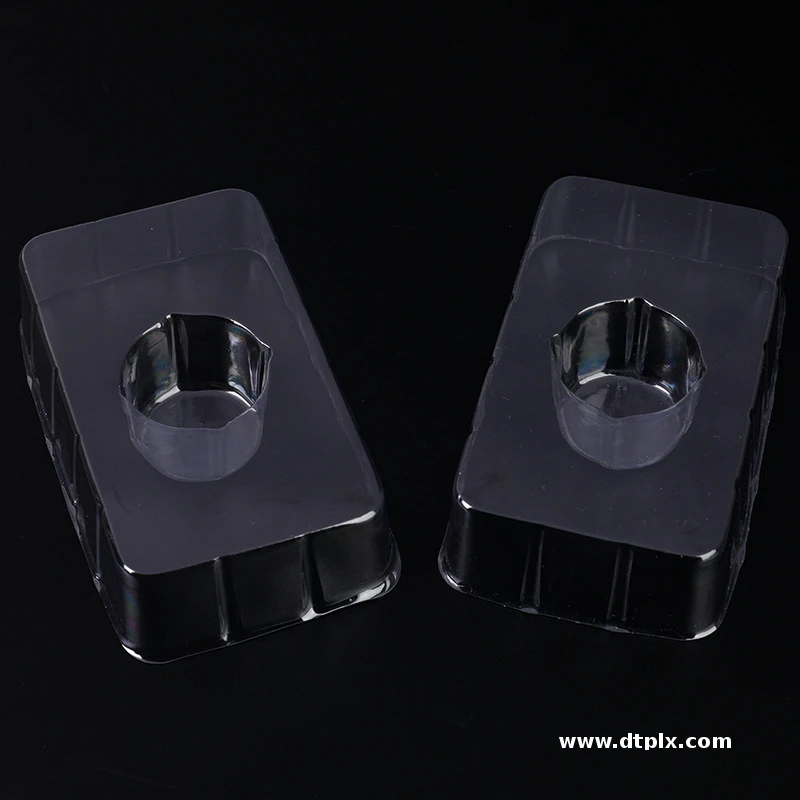 Processed PVC & PET Injection Molded Transparent Blister Inner Tray Packaging Box for Makeup Cosmetic Gift Use Customization