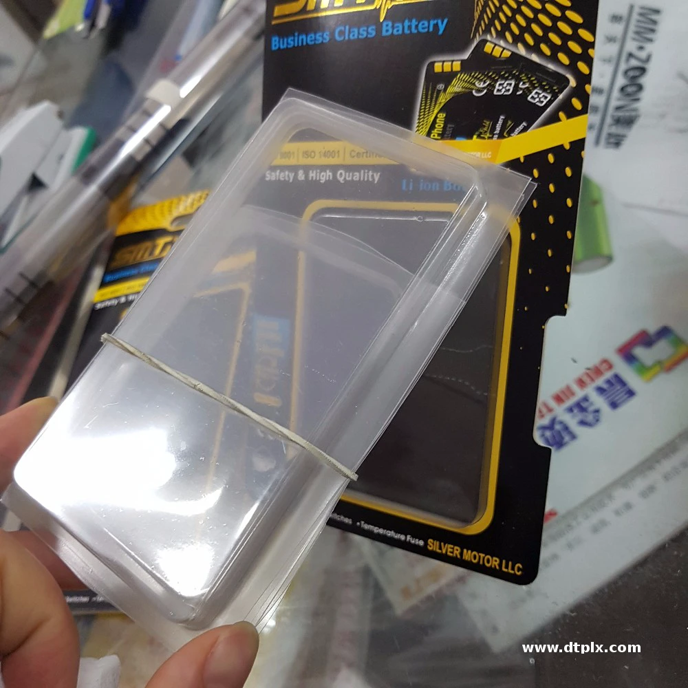 Sealed Packaging PVC/PET Plastic Blister with Customized Shape Paper Card