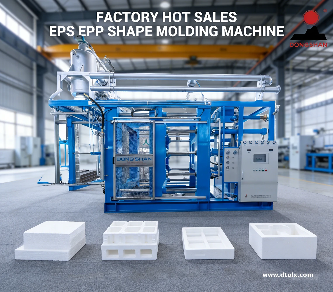 CE Advanced Shaping Style EPS EPP Molding Machine for Foam Box Expandable Polystyrene Containers Making Equipment
