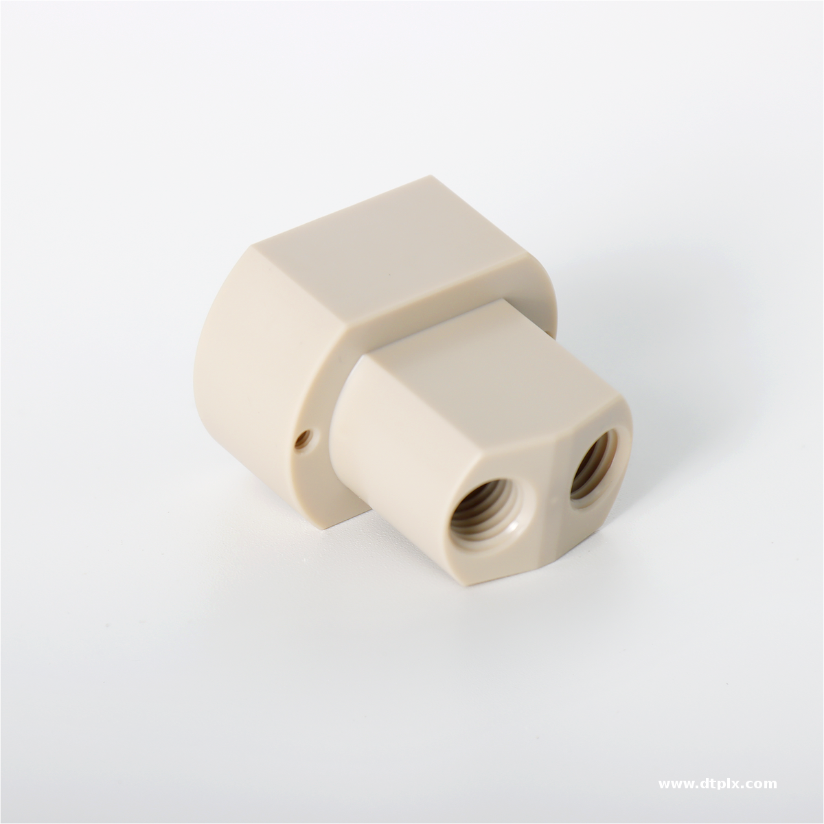 High Precision Custom CNC Machined PEEK Bearing OEM Engineering Plastic Machining Service