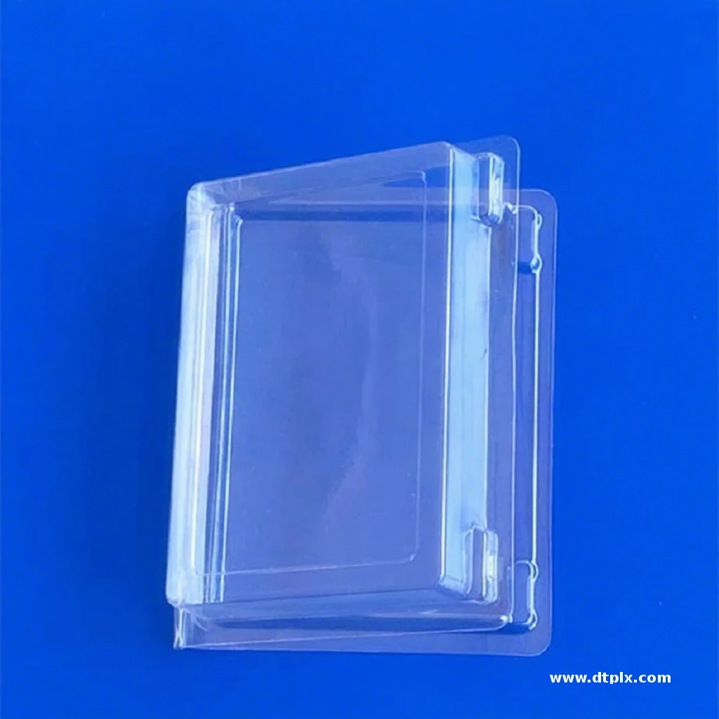 Custom Transparent PVC Plastic Blister PET Cosmetics Clamshell for Vacuum Forming Wigs Durable Plastic Plates & Bowls