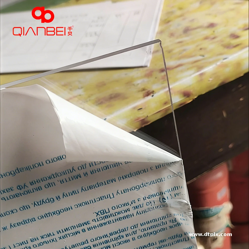 Manufacturer Price 4x8ft 1220x2440mm Custom Thickness High Transparent Pmma Cast Plastic Acrylic Sheet Plastic Board