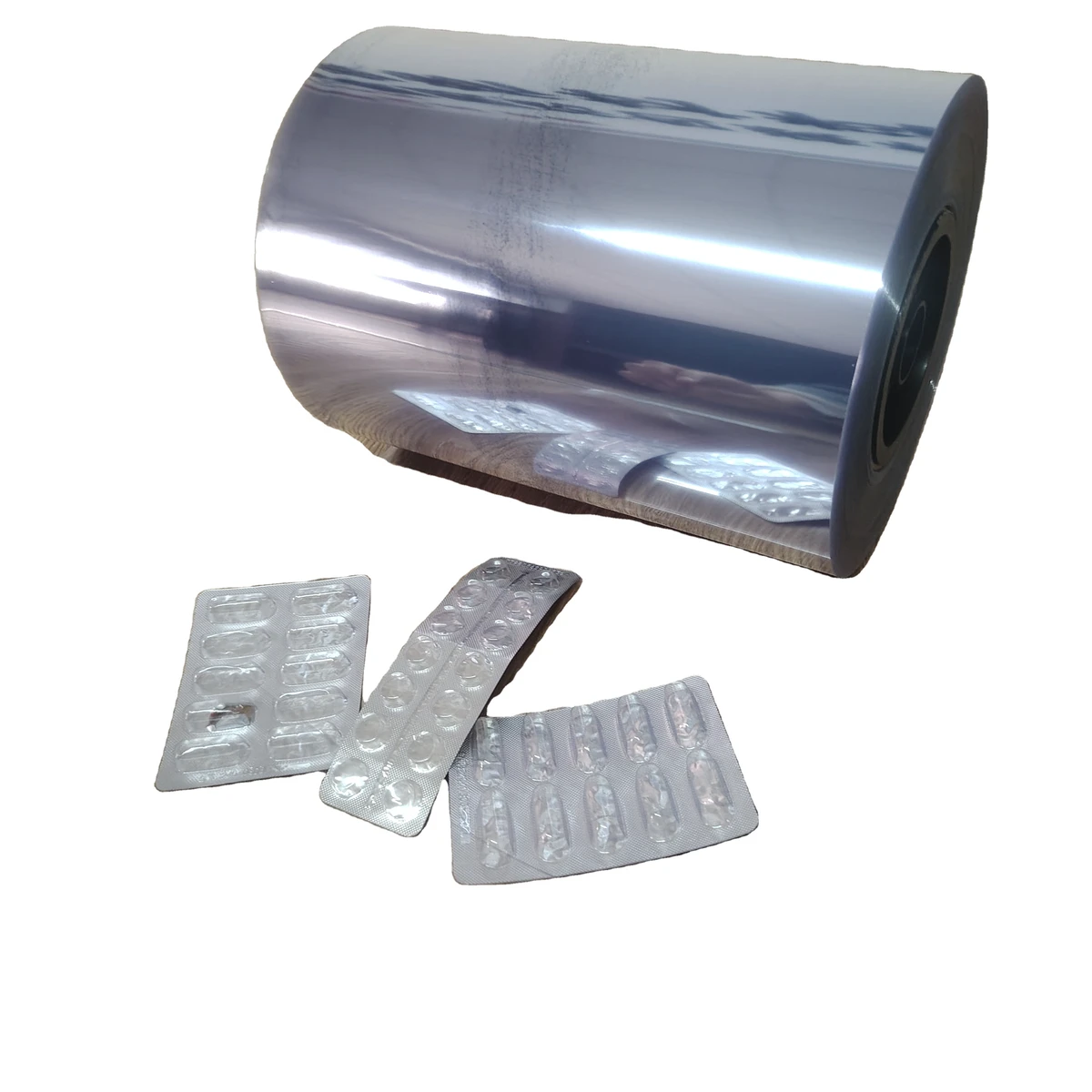 Custom Rigid Pvc Raw Pharma Tablets Packing Film Rolls Plastic Pvc Sheet Film for Medicine Capsul Blister Packaging