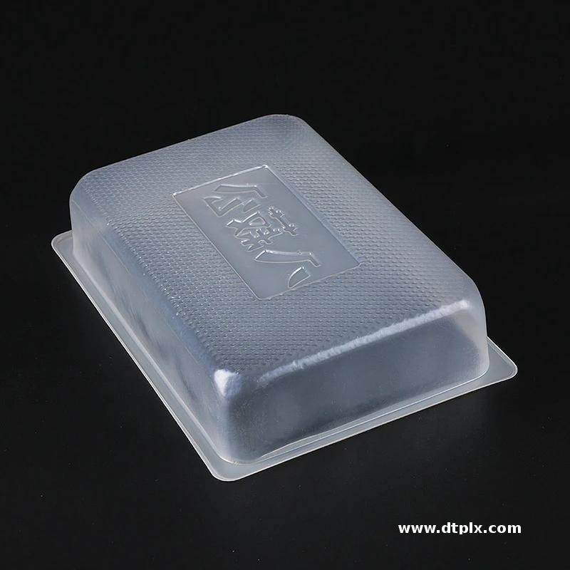 Customizable High Quality Vacuum Formed Blister Packaging Disposable Plastic Food Tray