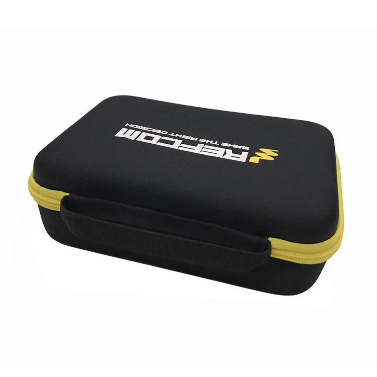 Custom Logo Hard Shell Surface Plastic Handle Portable Eva Foam Molding Case Bag
