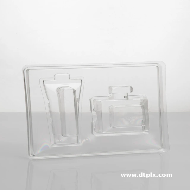 High Quality Recyclable Plastic Blister Packaging Vacuum Forming Custom Color Stamping BRC Certification PET Material 0.5-1mm