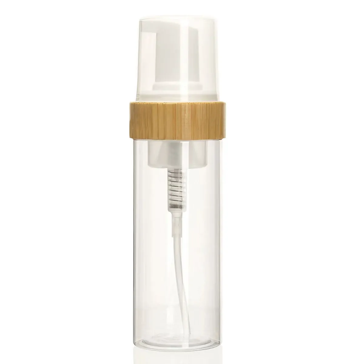 Customize 100ml, 120ml, 150ml Plastic Lash Foam Soap Facial Wash Cleanser Bottles Empty Foaming Pump Bottle