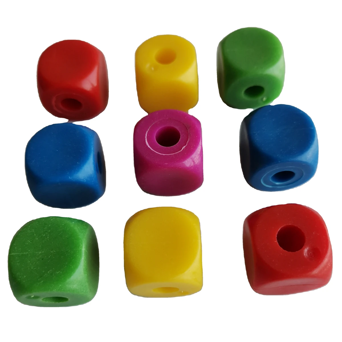 Plastic Injection Molding for Custom PP Cube Solid Balls-Industrial Use Precision Tolerance 0.1mm Cutting Injection Molding