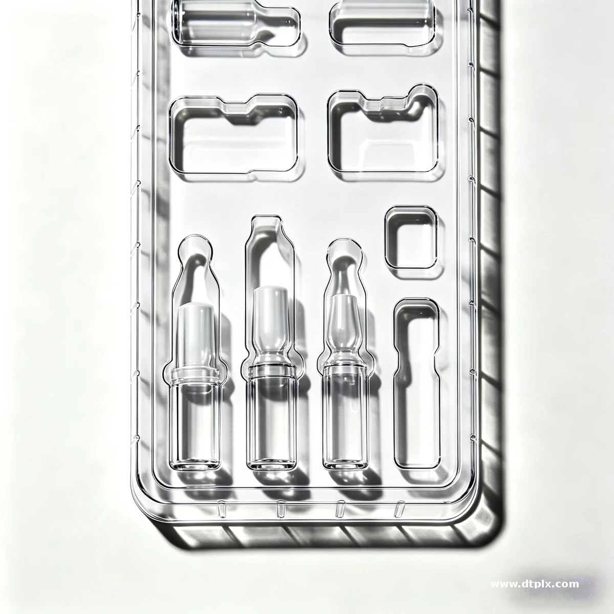Custom PP PE Vacuum Formed Blister Packaging Tray for Cosmetics
