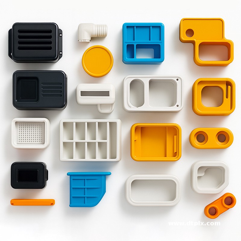 Plastic Injection Molded Customized Abs Plastic Injection Molding Manufacturer Pa66 Nylon Pp Pc Pom Plastic Injection Molding