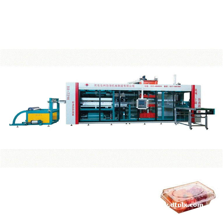 Disposable Plastic PP Supermarket Fresh Food Box Container Making Automatic Thermoforming Machine Blister Molding Machine BH7290