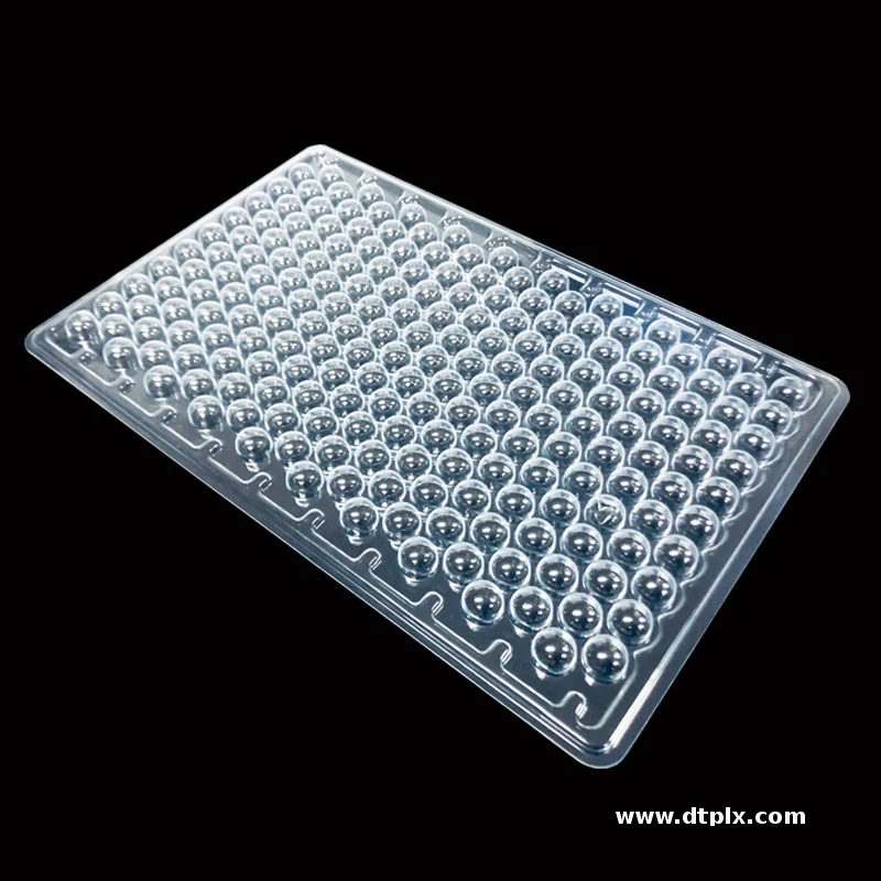 MINXING Brand Custom Professional Recyclable Medical PET Plastic Tray Blister Process Disposable 1ml Cartons Packaging Medicine