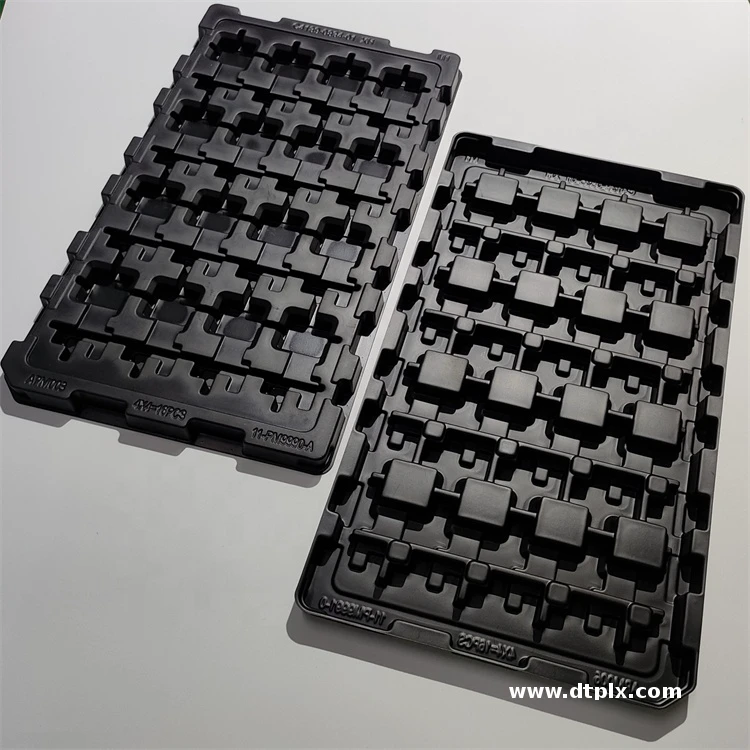 Custom Color PET PVC Plastic Packaging Blister Tray Packing Box Manufacture