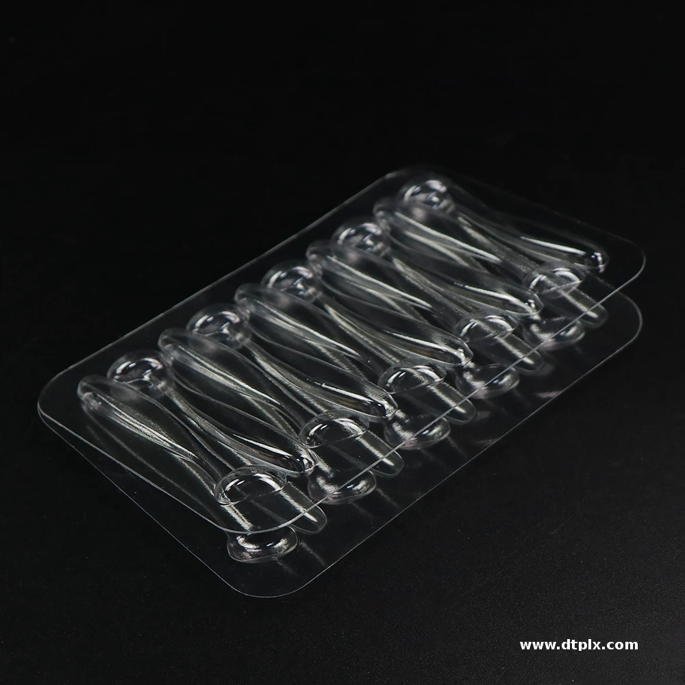 Custom Lid and Base Plastic Clamshell Swimbait Packaging Clear Pet Clamshell Blister Packaging for Soft Fishing Lure