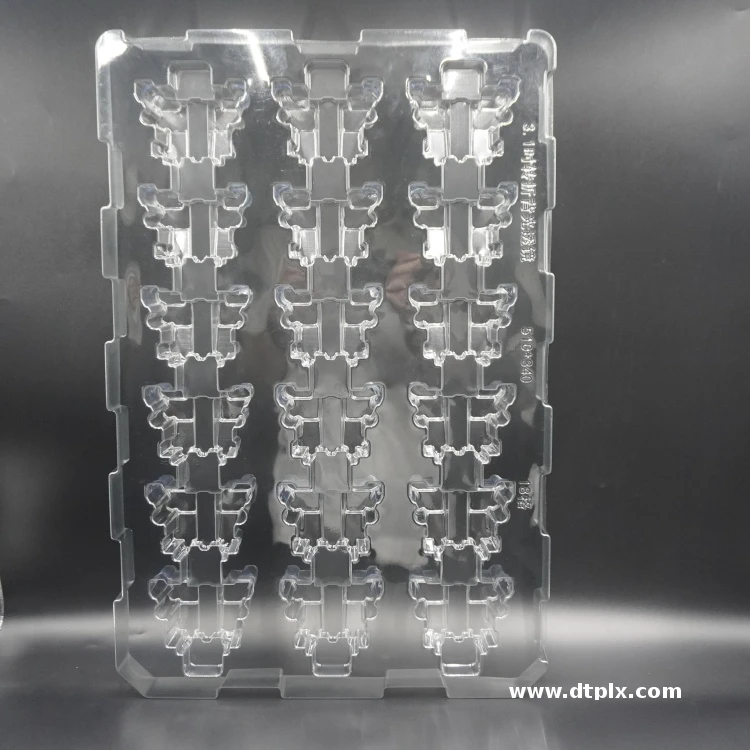 Custom Large Thin Transparent Blister Box Thermal-forming Tray Blister Packing