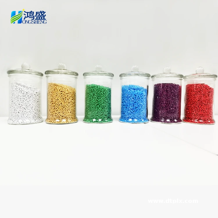 Custom PLA ABS PP PETG PCMasterbatch - Black/White/Functional Color Granules for Injection Molding & Extrusion