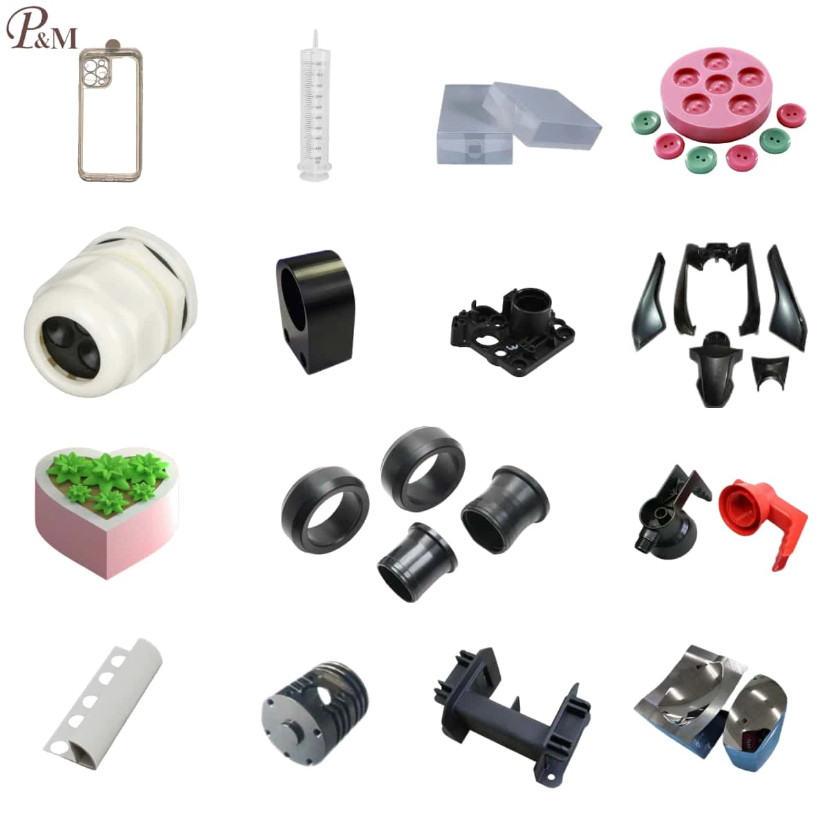 P&M Plastic Injection Molding, Mold Customization, Industrial Plastic Parts Manufacturer